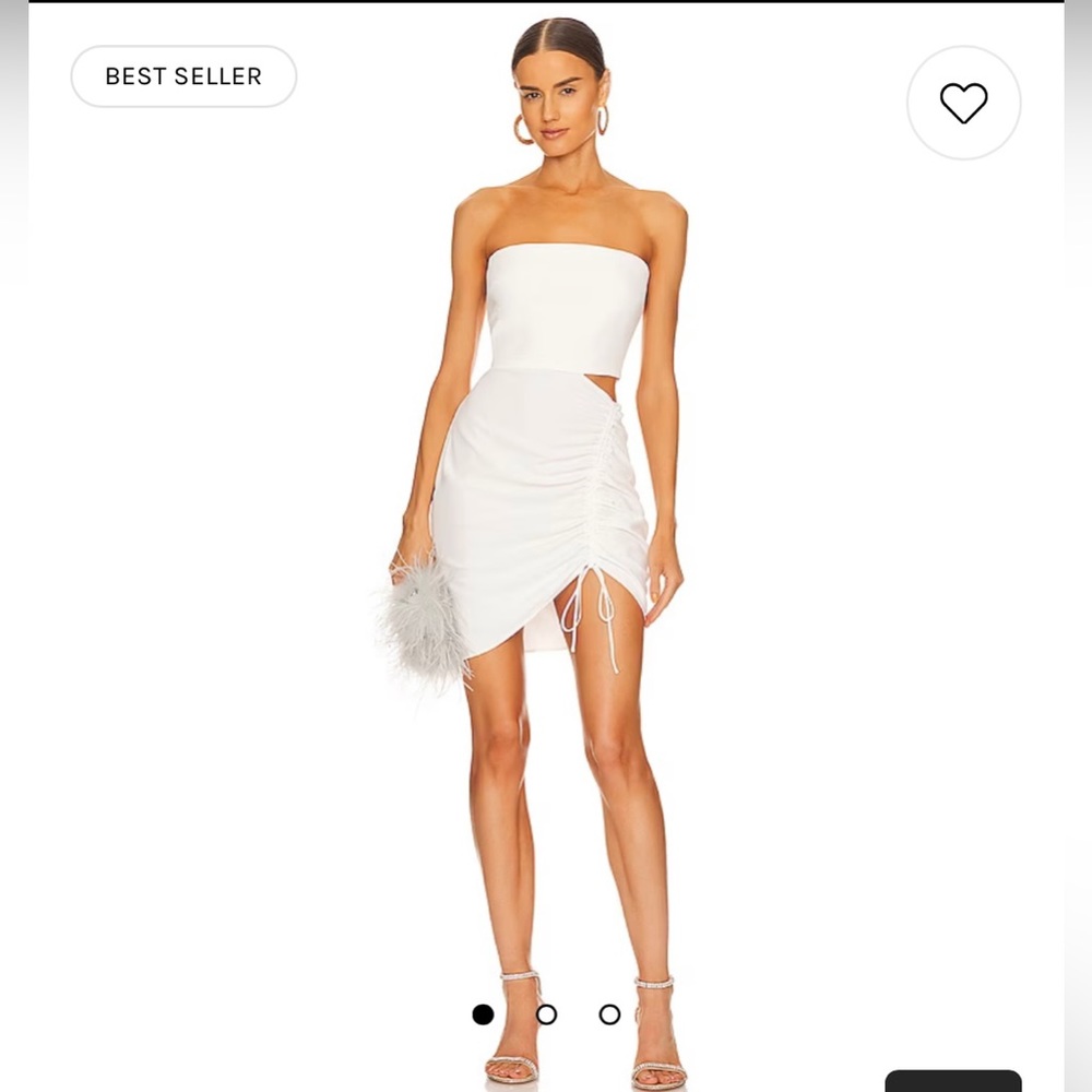Leeza Dress in Ivory